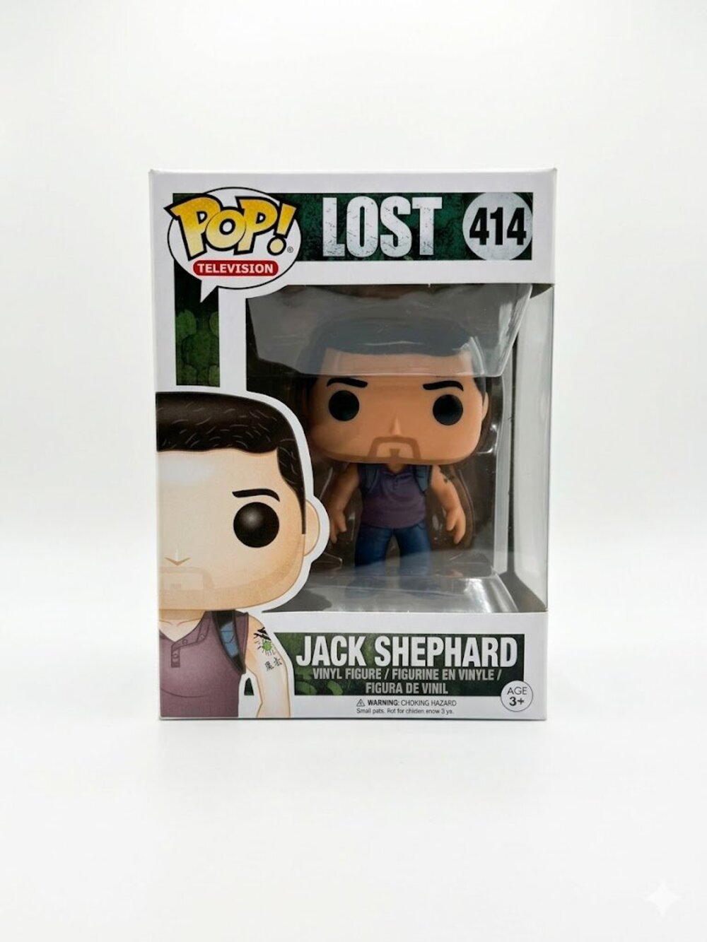 Jack Shephard #414 Lost Funko Pop Television Vaulted Vinyl Figure NIB